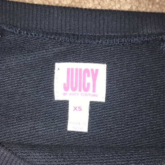 Juicy Couture Cropped Pullover Sweater - Picture 2 of 3